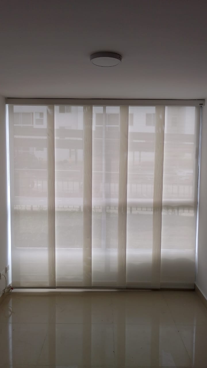 Panel japonés trasluz